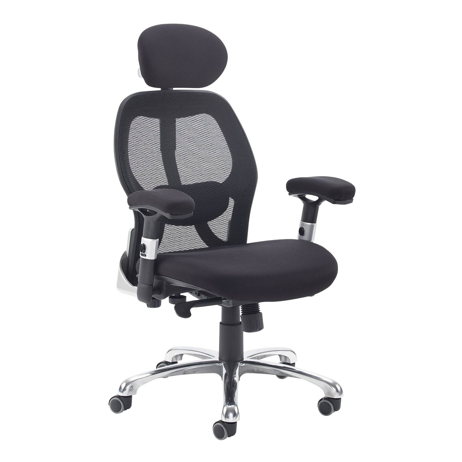 Dandy Mesh-Back Office Chair With Black Seat And Back - Buzz Seating Online