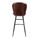 Lars Bar Stool - Genuine Leather - NWOF