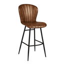 Lars Bar Stool - Genuine Leather - NWOF