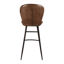 Lars Bar Stool - Genuine Leather - NWOF