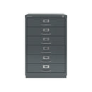 Bisley F-Series 6 Drawer Filing Cabinet - NWOF