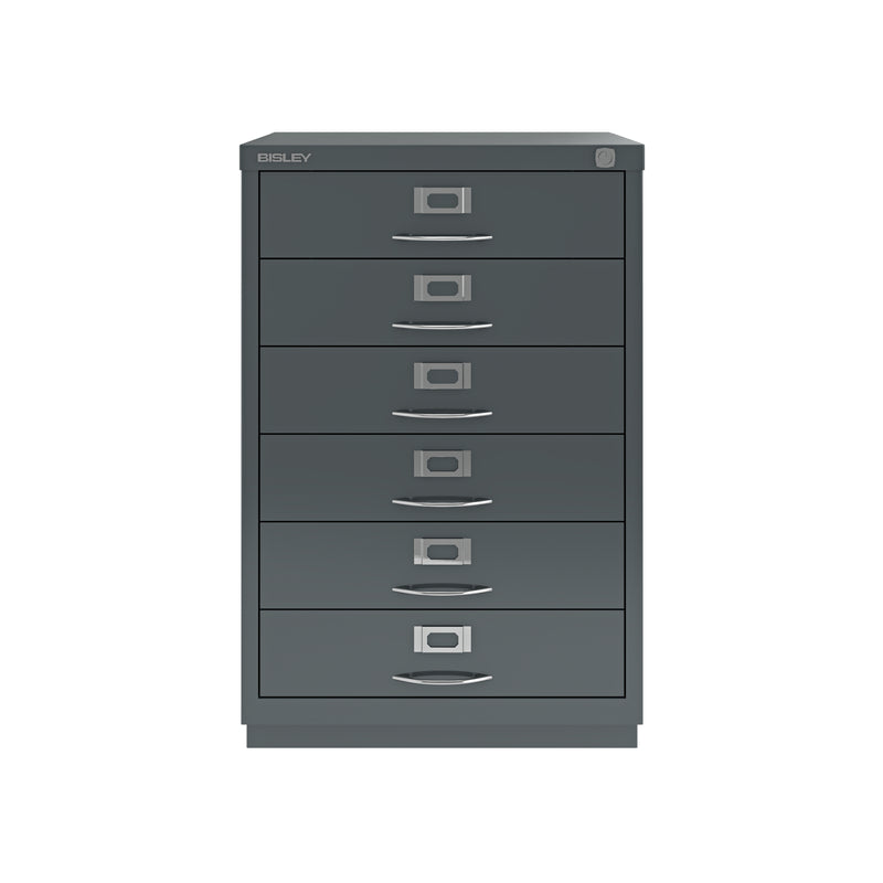 Bisley F-Series 6 Drawer Filing Cabinet