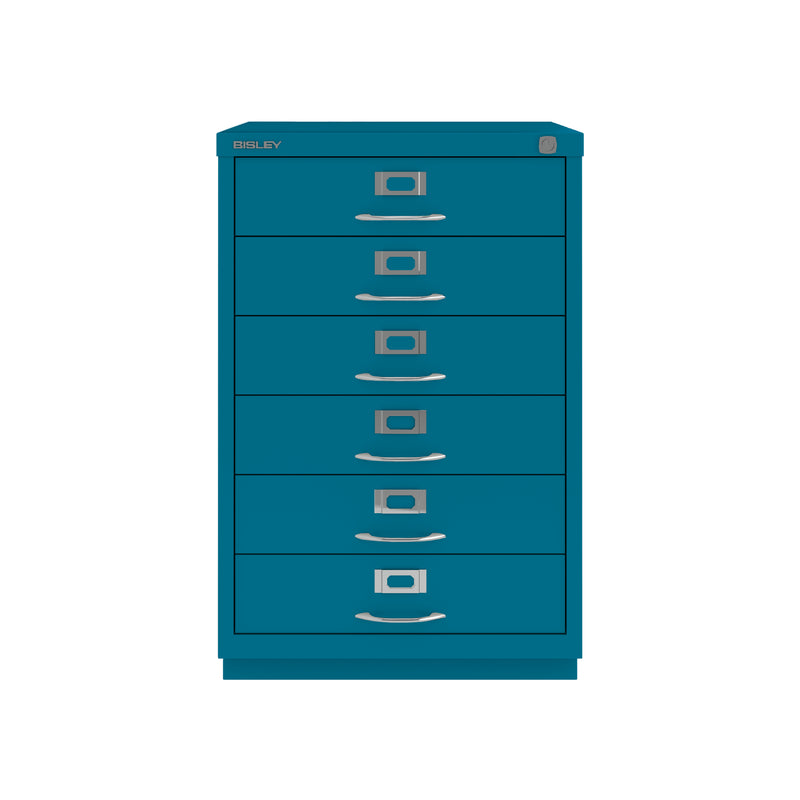 Bisley F-Series 6 Drawer Filing Cabinet