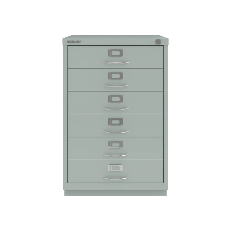 Bisley F-Series 6 Drawer Filing Cabinet