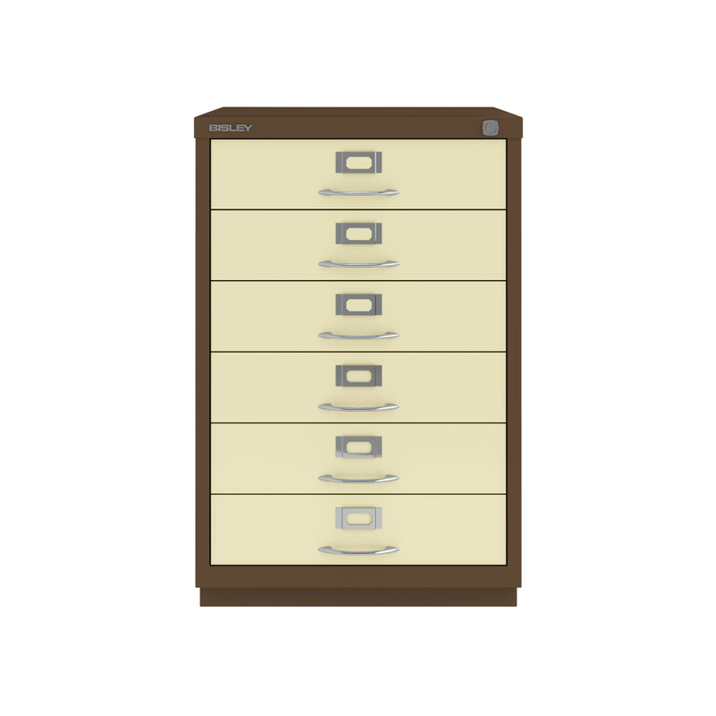 Bisley F-Series 6 Drawer Filing Cabinet