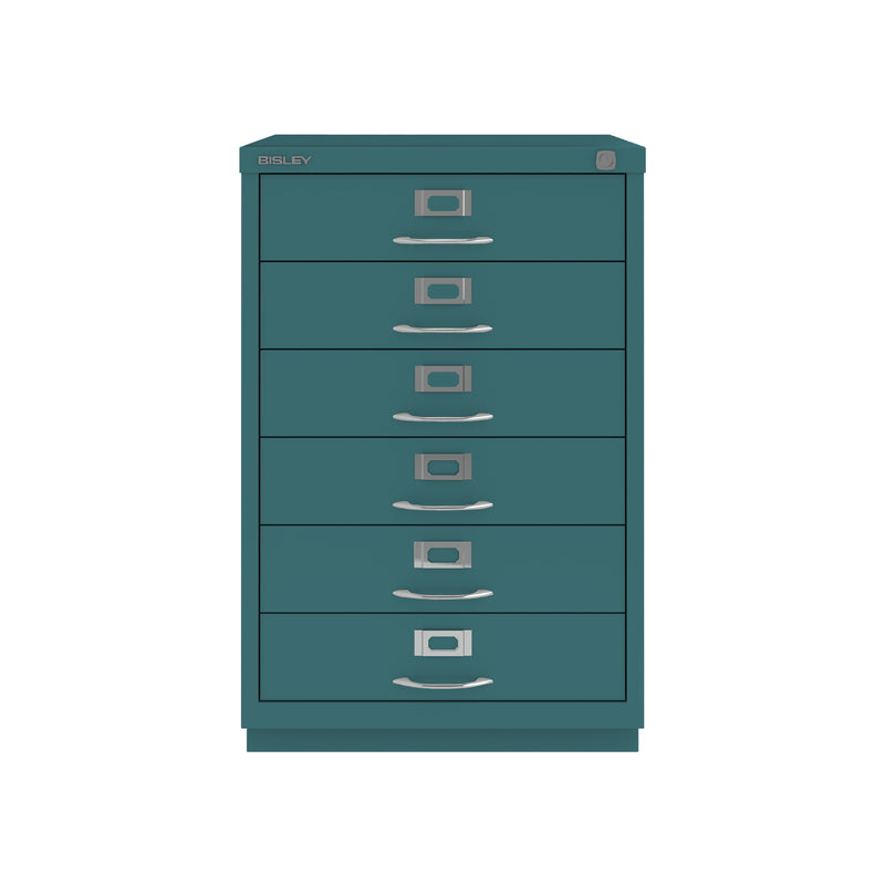 Bisley F-Series 6 Drawer Filing Cabinet