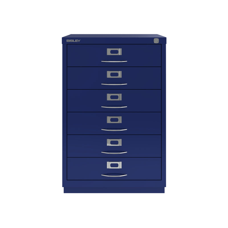 Bisley F-Series 6 Drawer Filing Cabinet