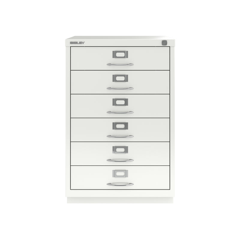 Bisley F-Series 6 Drawer Filing Cabinet