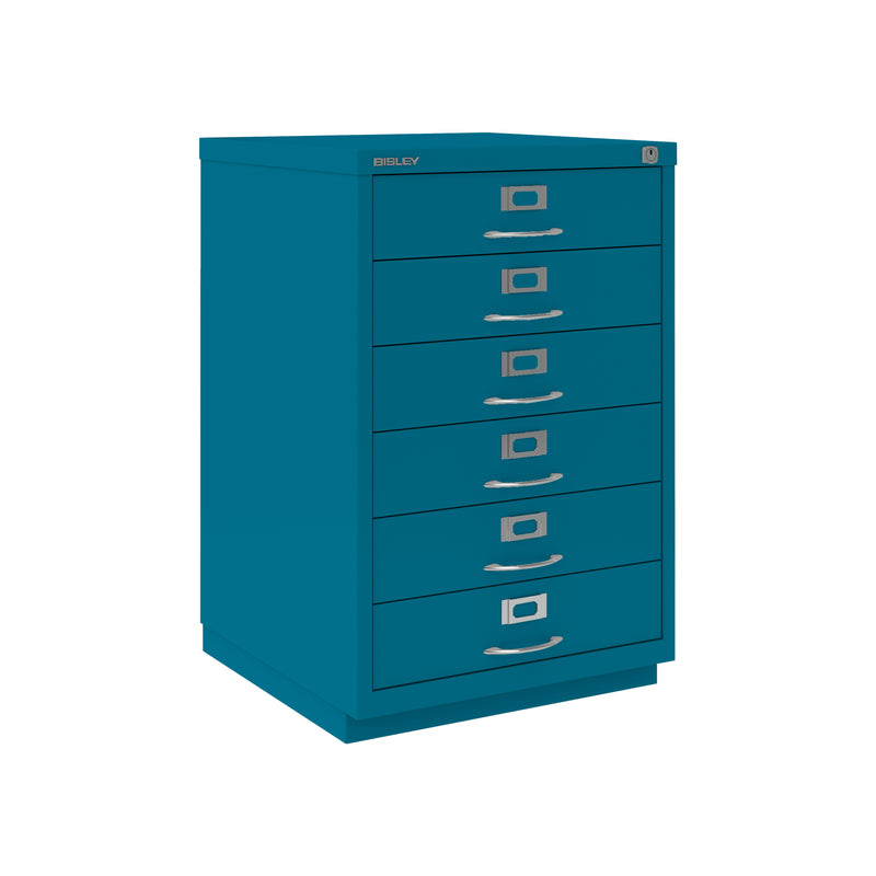 Bisley F-Series 6 Drawer Filing Cabinet