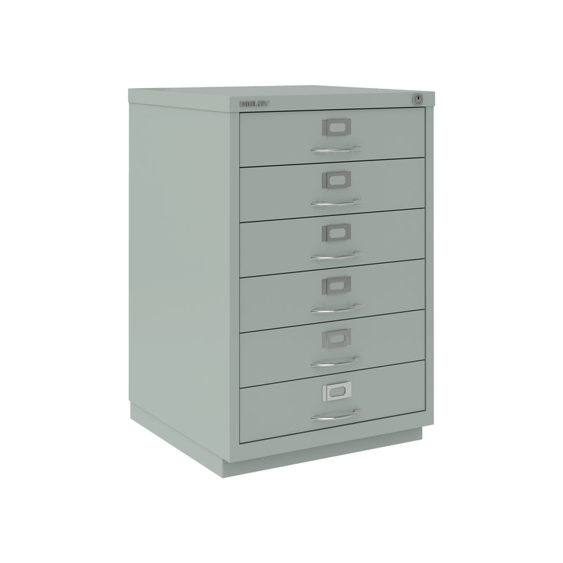 Bisley F-Series 6 Drawer Filing Cabinet