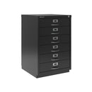 Bisley F-Series 6 Drawer Filing Cabinet - NWOF