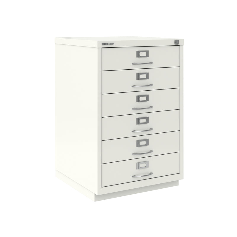 Bisley F-Series 6 Drawer Filing Cabinet