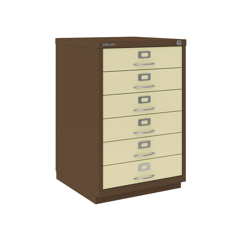 Bisley F-Series 6 Drawer Filing Cabinet