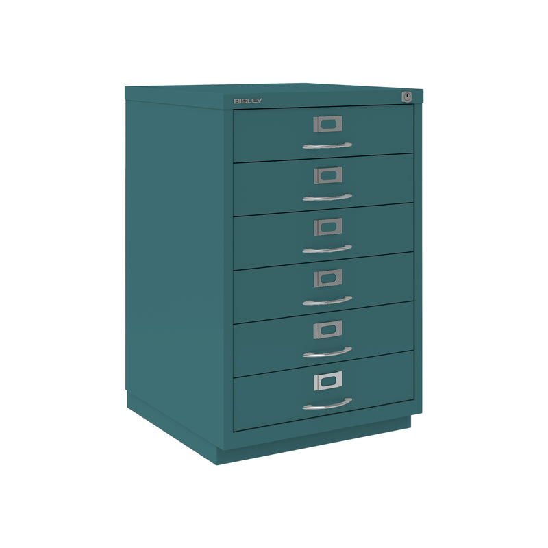 Bisley F-Series 6 Drawer Filing Cabinet