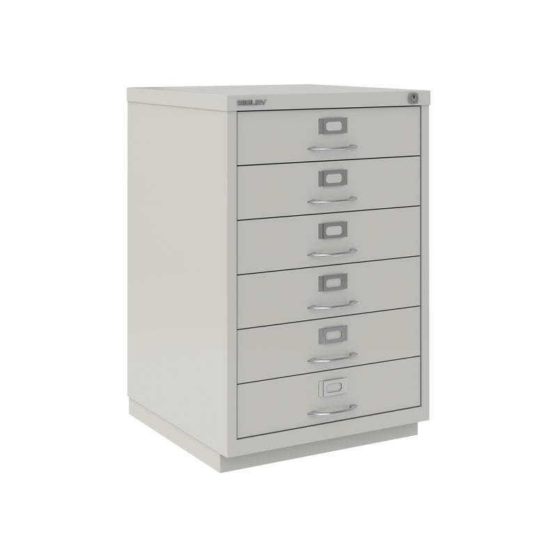 Bisley F-Series 6 Drawer Filing Cabinet