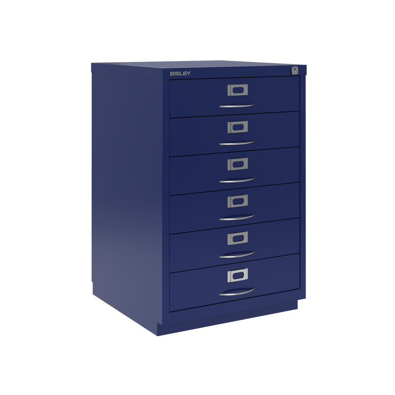 Bisley F-Series 6 Drawer Filing Cabinet