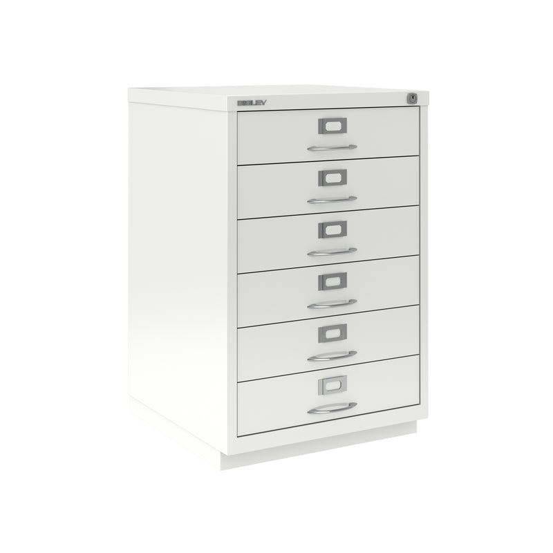 Bisley F-Series 6 Drawer Filing Cabinet