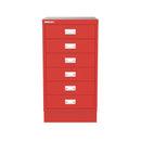Bisley A3 Series 6 Drawer MultiDrawer Filing Cabinet - NWOF