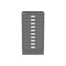 Bisley A3 Series 10 Drawer MultiDrawer Filing Cabinet - NWOF