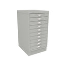 Bisley A3 Series 10 Drawer MultiDrawer Filing Cabinet - NWOF