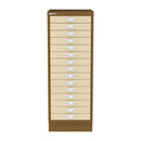 Bisley A3 Series 15 Drawer MultiDrawer Filing Cabinet - NWOF