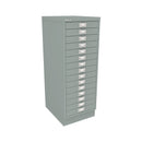 Bisley A3 Series 15 Drawer MultiDrawer Filing Cabinet - NWOF