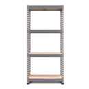 RB Boss FastLok 4 x Tier Shelving Unit With Galvanised Steel Frame & MDF Shelves - 1800x900x400mm 300kg UDL - NWOF