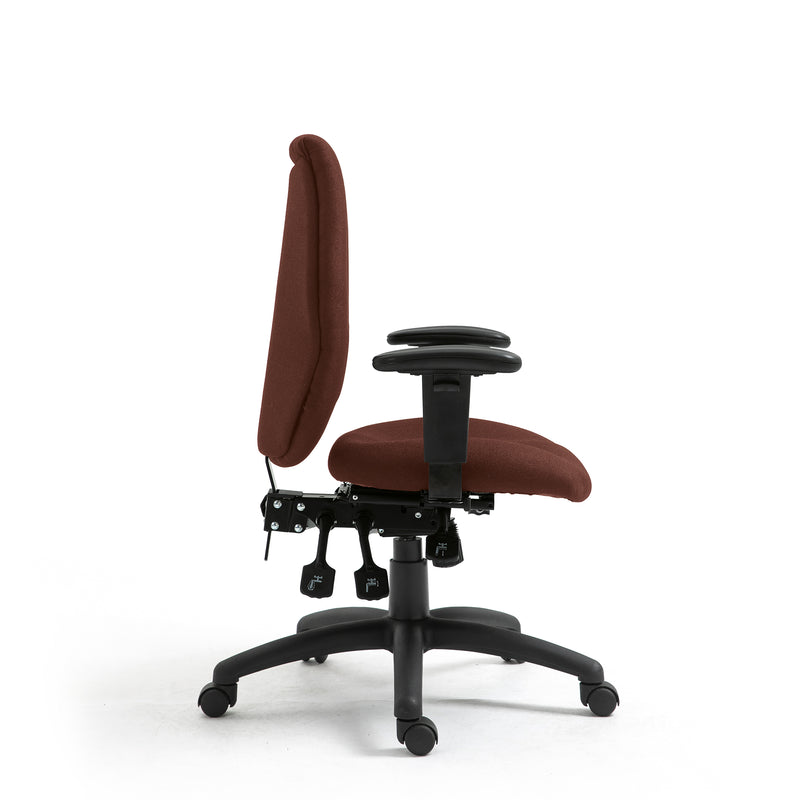 Thames Ergonomic High Back 24 Hour Multi-Functional Synchronous Operator Chair - NWOF