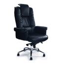 Hercules Luxurious High Back Leather Faced Gull-Wing Executive Chair - NWOF