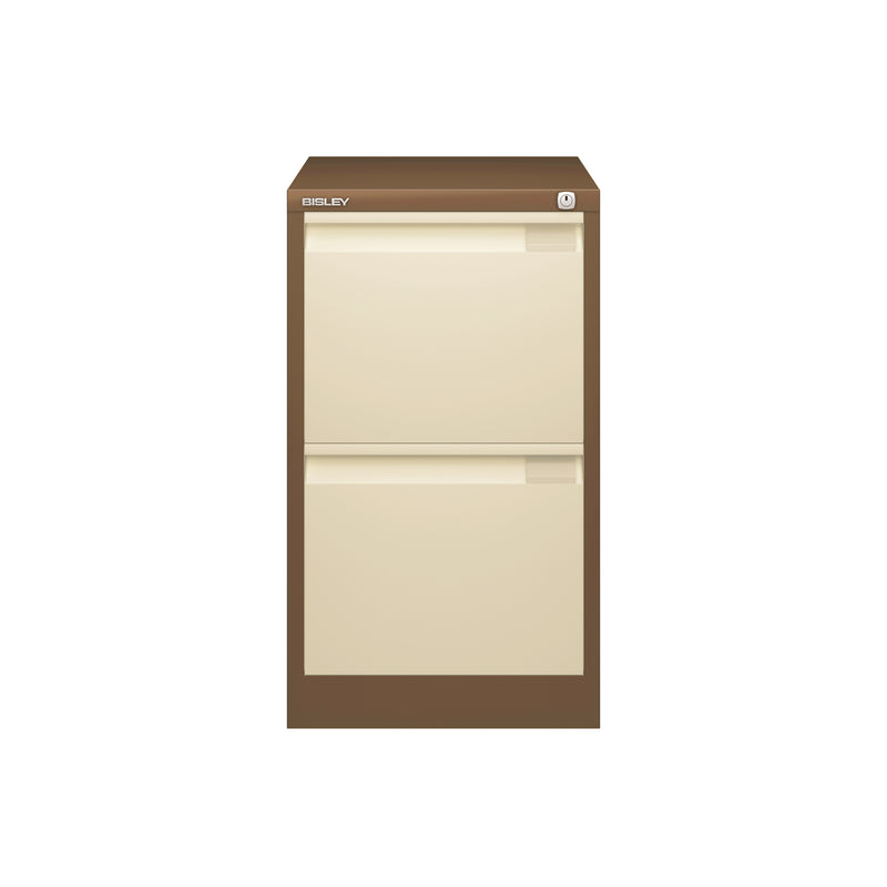 Bisley BS Foolscap 2 Drawer Filing Cabinet