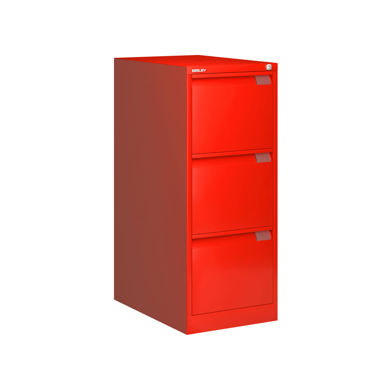 Bisley BS Foolscap 3 Drawer Filing Cabinet