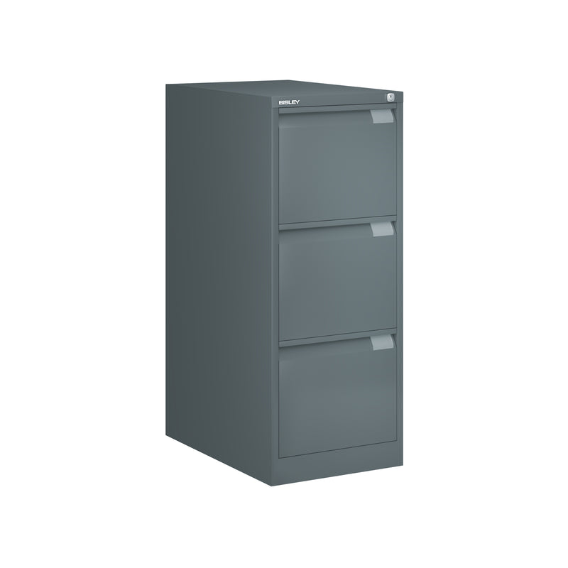 Bisley BS Foolscap 3 Drawer Filing Cabinet