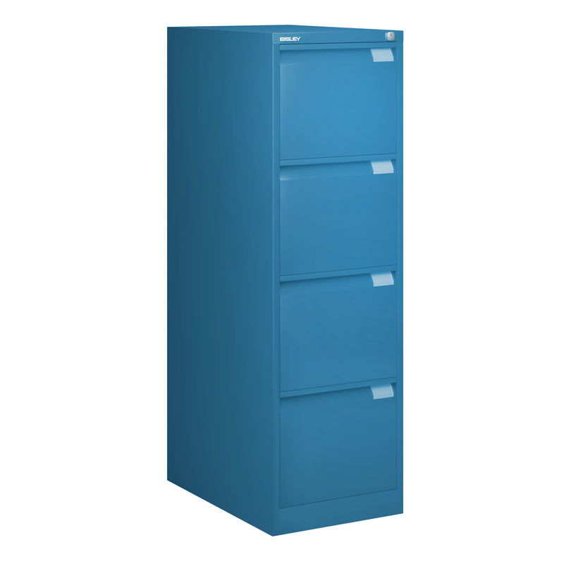 Bisley BS Foolscap 4 Drawer Filing Cabinet