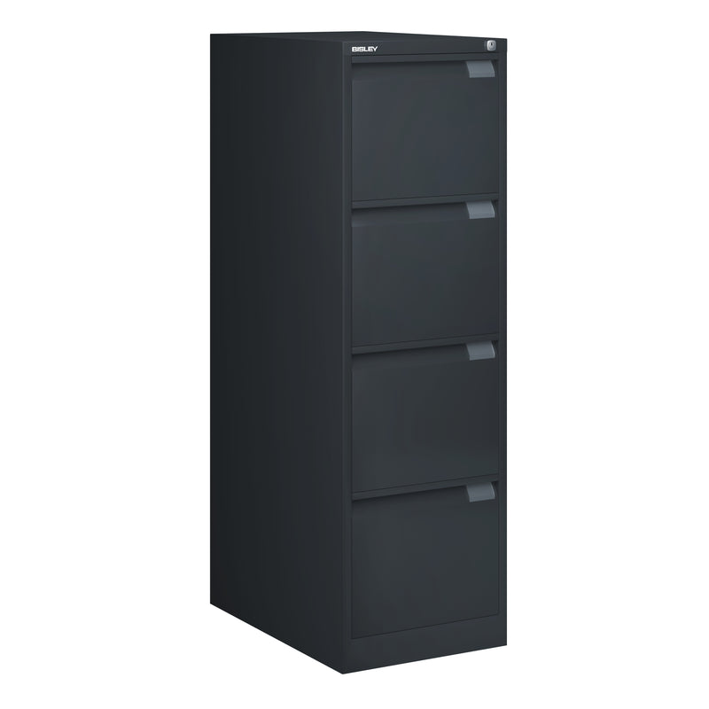 Bisley BS Foolscap 4 Drawer Filing Cabinet