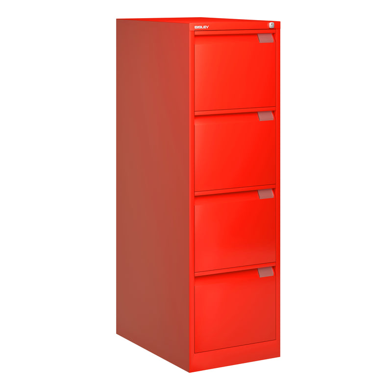 Bisley BS A4 4 Drawer Filing Cabinet