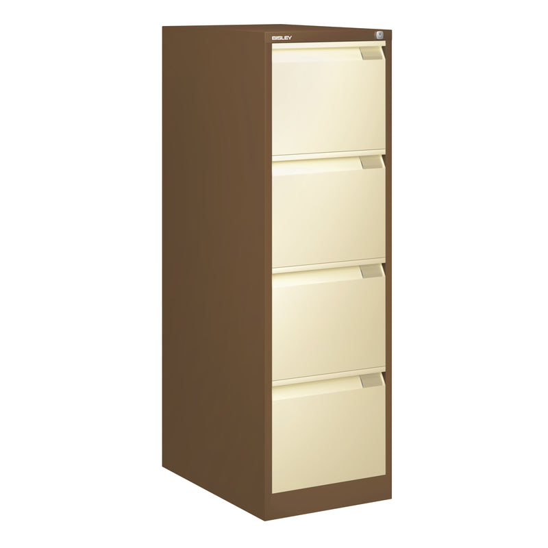 Bisley BS Foolscap 4 Drawer Filing Cabinet