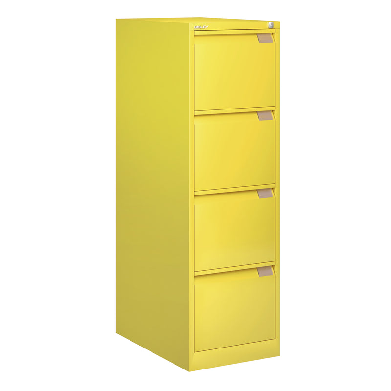 Bisley BS Foolscap 4 Drawer Filing Cabinet