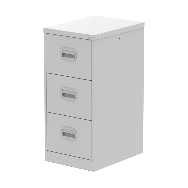 QUBE by Bisley Filing Cabinet - Light Grey