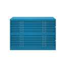 Bisley Plan File - A0 10 Drawer Filing Cabinet - NWOF