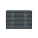 Bisley Plan File - A0 10 Drawer Filing Cabinet - NWOF