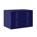 Bisley Plan File - A0 10 Drawer Filing Cabinet - NWOF