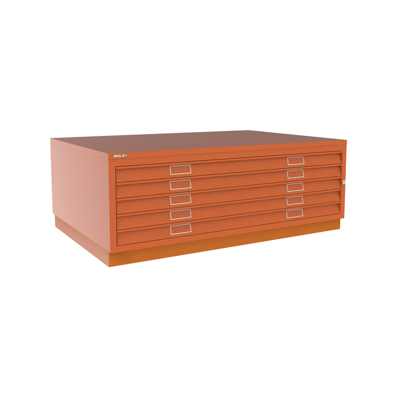 Bisley Plan File - A0 5 Drawer Filing Cabinet