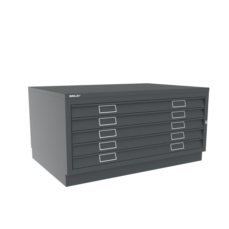 Bisley Plan File - A1 5 Drawer Filing Cabinet