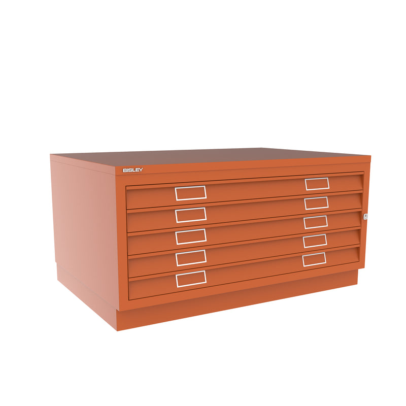 Bisley Plan File - A1 5 Drawer Filing Cabinet