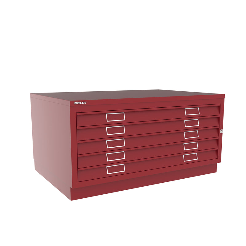 Bisley Plan File - A1 5 Drawer Filing Cabinet