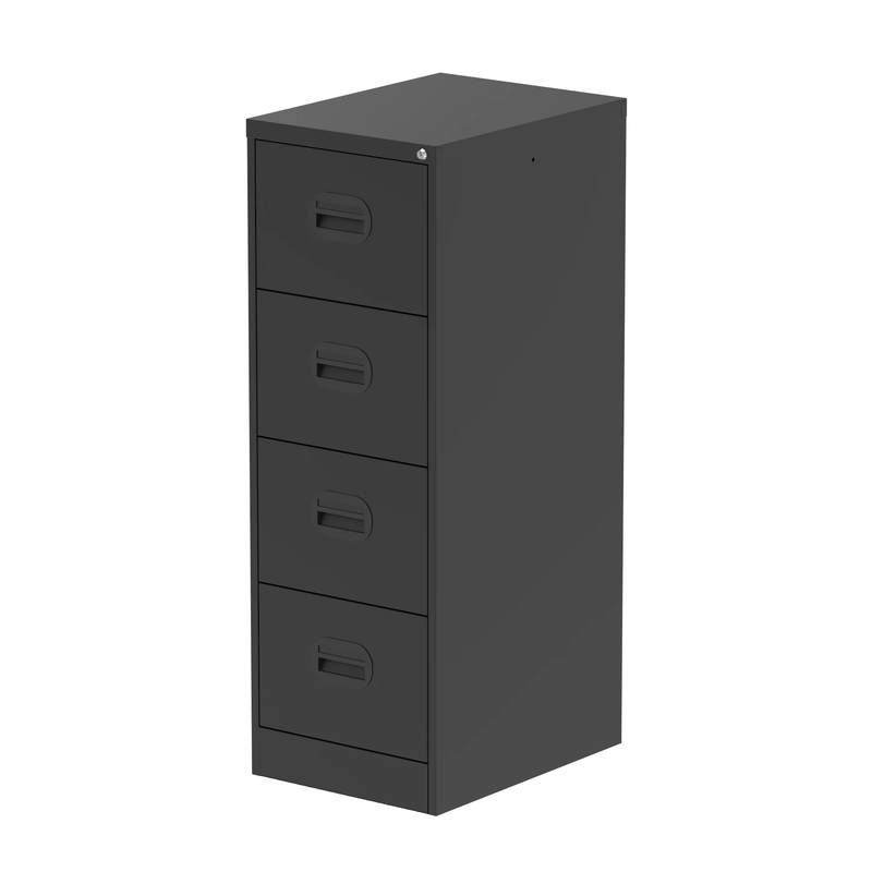 QUBE by Bisley Filing Cabinet - Black