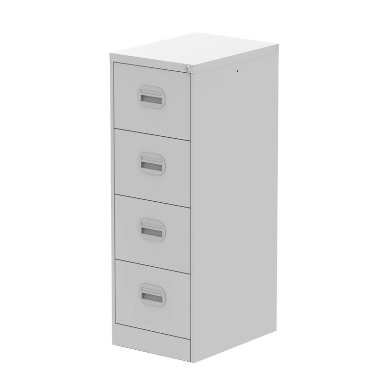 QUBE by Bisley Filing Cabinet - Light Grey