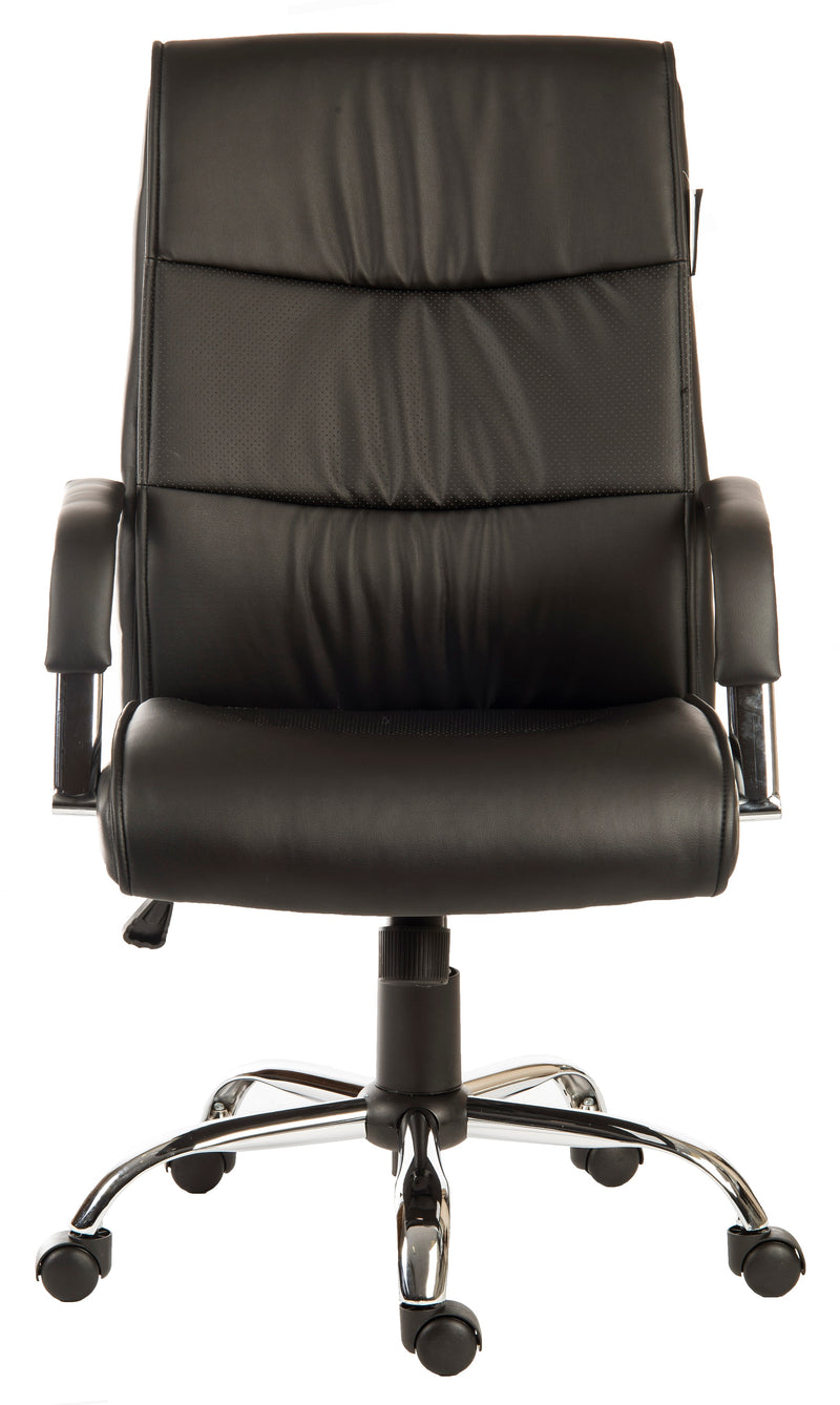 Teknik Office Kendal Luxury Office Chair With Matching Padded Arm Covers & Chrome Five Star Base