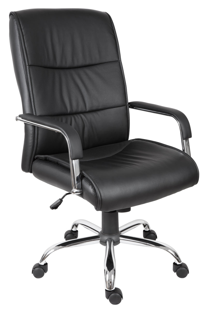 Teknik Office Kendal Luxury Office Chair With Matching Padded Arm Covers & Chrome Five Star Base