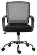 Teknik Office Star Mesh Back Executive Chair With Contrasting Black Fabric Seat & Fixed Armrests - NWOF